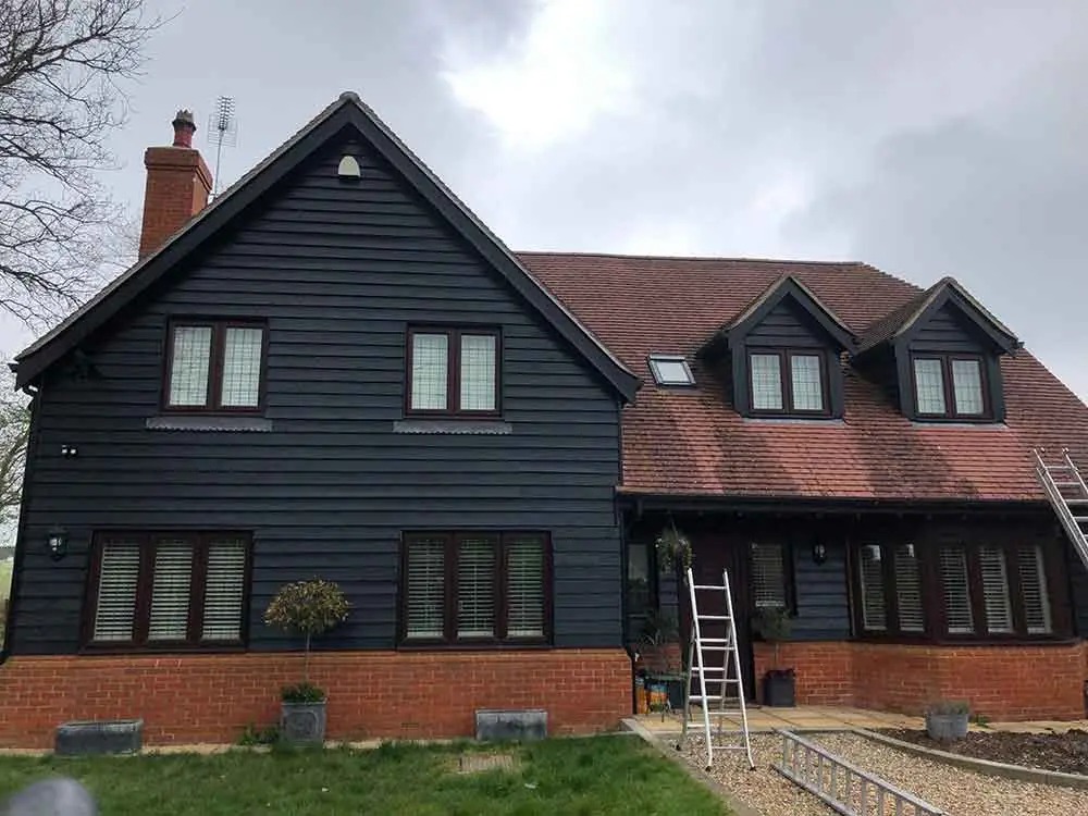 Exterior house painting by VF Painting in the Tampa Bay area
