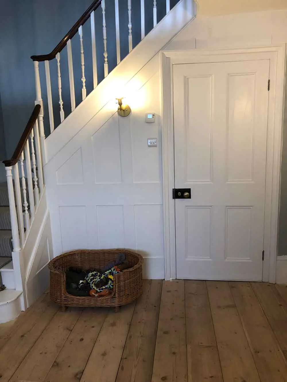 Interior painting project showing a smooth, even finish